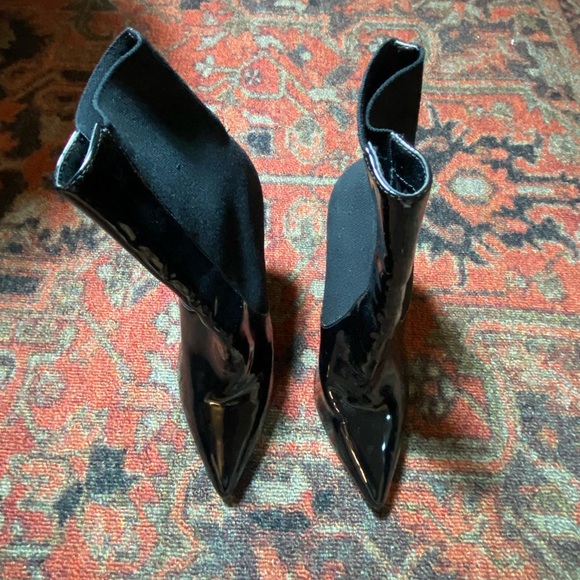 Steve Madden Patent Sock Boot - Picture 6 of 6